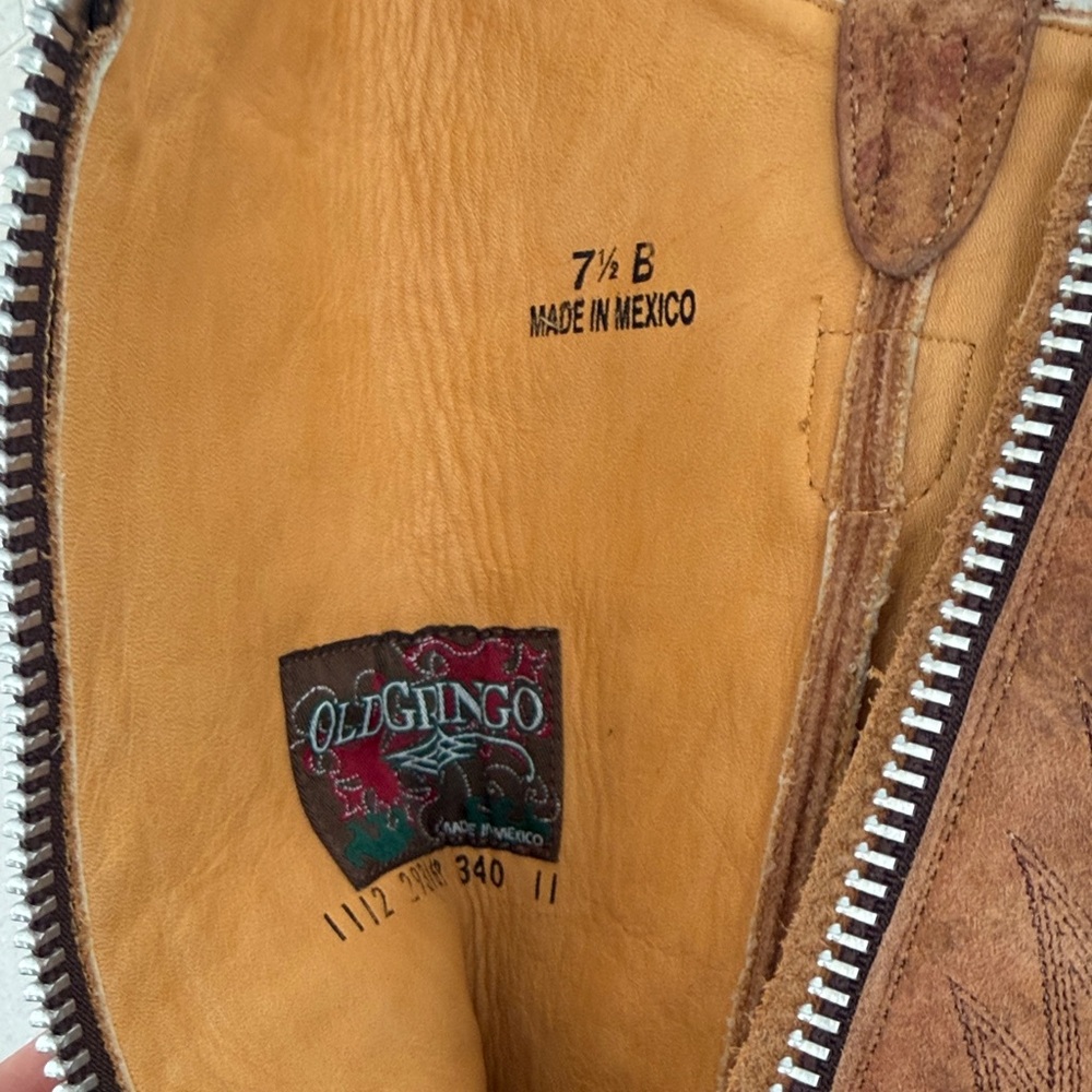 Old Gringo Razz 13“ Leopard Western Boots - Picture 6 of 8